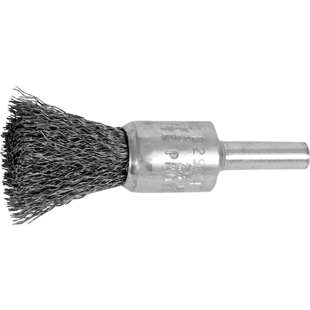 Pferd Crimped End Brush, .010 CS Wire, 1/2 82964